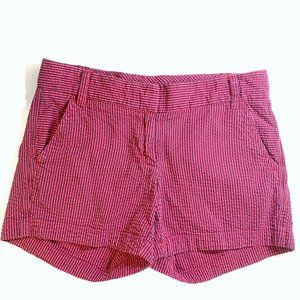 J Crew | Pinstripe Shorts, Size 0